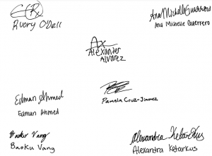 PEOPLE Amplified Signatures