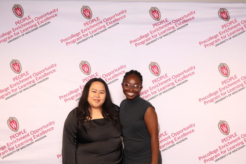 PEOPLE Scholars in photo booth